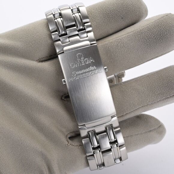 OMEGA Seamaster Diver 2599.8 Professional 41mm Chronograph Blue Men's Watch - Picture 3 of 13